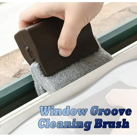 

WNG Creative Window Groove Cleaning Brush Crevice Cleaner Tools Fixed Head Design