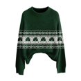 thumbnail image 6 of St Patricks Day Sweater Women Long Sleeve Crewneck Irish Oversized Pullover Plus Size Sweater, 6 of 8