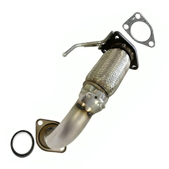 Stainless Steel Exhaust Front Pipe Fits 2003-2007 Honda Accord 2.4L - Direct Fit