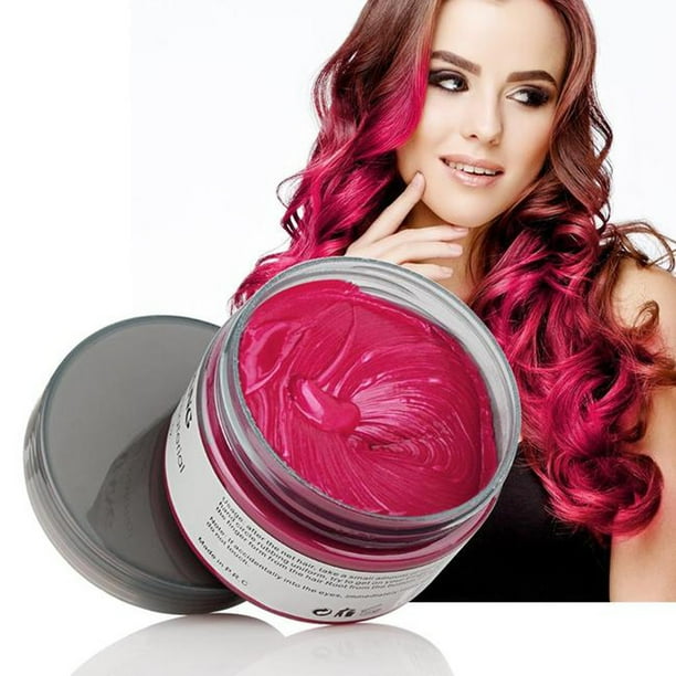 Barro para el cabello Batik para el cabello Tinte para el cabello Peluca desechable Crema para el cabello Tinte para el cabello Cera Crema para el cabello