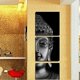 thumbnail image 5 of de 3 de Pared para decoración de hotel, hogar, edificio de oficinas, oficina, restaurantes, cafeterías 7 buda (juego de 3 piezas) Macarena Pintura de pared, 5 of 6