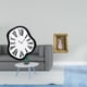 thumbnail image 2 of Reloj de pared,Reloj de pared interior nórdico con números romanos,Relojes distorsionados Reloj electrónico de lujo moderno,Marco de fotos,Soporte de resina para marco de fotos,colgador para, 2 of 8