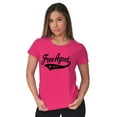 thumbnail image 4 of Free Agent Sports Team Fanatic Club Womens Slim Fit Graphic Tee Brisco Brands S, 4 of 5