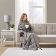 thumbnail image 3 of Gracie Mills Alvarez Classic Box Quilted Wearable Multipurpose Throw Blanket - GRACE-14965, 3 of 4