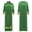 Army Green, variant on Gold Cross Embroidered Robe for Women/Men, Cleric Priest Halloween Costume with Tassel Trim — Mandarin Collar Long Sleeve Chasuble for Cosplay & Church Choir Performance Pink XL