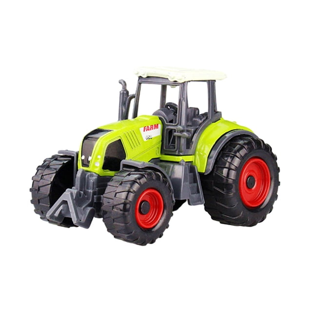 Juego de tractor pequeño Hugo juguete de vehículo fundido a presión verde
