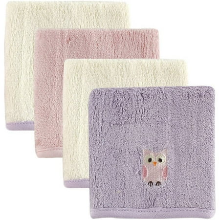 Hudson Baby Bamboo Embroidered Washcloth