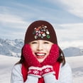thumbnail image 6 of Fashion Knit Hat with Colorful Buttons for Men and Women Winter Warm Beanie, 6 of 6
