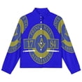 thumbnail image 4 of Jackets for Women Winter Coat Jackets Flannel Stand Collar Jacket(Prince Hall Masons 1784,Size:S-4XL), 4 of 7
