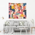 thumbnail image 2 of Yayeee Tapestry Wall Hanging for Bedroom 60" x 40" Living Room Home Wall Art Decor, Art Geometric, 2 of 7