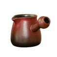thumbnail image 4 of Baoblaze Ceramic Teapot Tea Infuser Chinese Traditional Teapot Farmhouse with Side Handle 380ml, 4 of 8