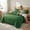 Green, variant on 2/3PCS Quilted Coverlet Set, Delicate Stitching Stylish Bedding, Cozy Skin-Friendly, Hypoallergenic, Easy Care & Machine Washable(White,Twin)