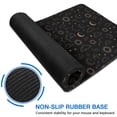 thumbnail image 6 of Long Mouse Pads for Desk,Black Celestial Cloud Pattern Desk Mats on Top Of Desks, Desk Mouse Pad Extra Large with 3mm Non-Slip Base and Stitched Edge for Gaming,Office,Work,Home 47.3"x23.6", 6 of 6