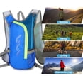 thumbnail image 2 of Yajisi Breathable Hydration Backpack Nylon Reflective Water Bladder Pack for Hiking Running Cycle 2L Compartment Capacity Blue 15.7 inches / 40 cm, 2 of 6