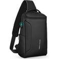 thumbnail image 1 of MARK RYDEN Sling Backpack for Men, Waterproof Shoulder Bag with USB Charging Port and Adjustable Strap, Holds 9.7 Inch ipad, Sling Bag for Traveling, Sporting, Cycling, Daily, 1 of 6