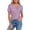 Light Purple, variant on T Shirts for Women Short Sleeve Light Purple Basic Tee Shirt Womens Summer Tops Dressy Tops for Women