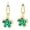 B, variant on YYKihy New Flower Earrings Fashionable Women's Versatile Multi Color Petals Inlaid Ear Clip Earrings