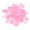 Pink, variant on 100 Pcs Colorful In The Dark Luminous Fluorescent Noctilucent Plastic Wall Stickers Murals Decals For Home Art Decor Ceiling Wall Decorate Kids Babys