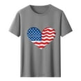 thumbnail image 4 of Independence Day POROPL Mens T Shirts Graphic ,Cotton Mens T Shirts Short Sleeve Tee Tops, 4 of 5
