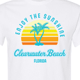thumbnail image 4 of Inktastic Summer Enjoy the Sunshine Clearwater Beach Florida in Blue T-Shirt, 4 of 5