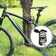 thumbnail image 4 of Candado para bicicleta con código reajustable de 5 dígitos de alta resistencia, 1,2 m/4 pies, candado de combinación, candado de cadena para bicicleta, candado para scooter, bicicleta (negro), 4 of 6