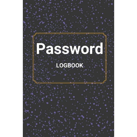 Password Organizer: Password Logbook: Password Manager, Internet Address and Password Keeper, Password Internet Organizer with Alphabetical Tabs, Password Book