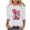 White, variant on Tbopshirt Valentine's Day T-Shirts for Women 3/4 Sleeve Casual Crewneck Loose Graphic Tees Summer Plus Size Tops,S-XXXXXL