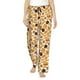 thumbnail image 1 of Fotbe Coffee Bun Hot Dog Pantalones de Pijama para Mujer, Pantalones de Dormir, Pantalones Pj con Cordón y Bolsillos-Small, 1 of 6