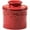 Rouge, variant on Butter Bell® Crock – Antique White Linen Ceramic Butter Holder with Lid, Keeper for Spreadable Butter