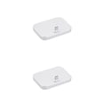 thumbnail image 4 of Methold Base de Micro USB para teléfono móvil, soporte de adaptador de carga de aleación de aluminio para teléfono de escritorio de oficina Plata 2piezas, 4 of 6