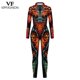 thumbnail image 5 of Disfraz de hombre de VIP FASHION con estampado de esqueleto de sangre, mono con cremallera frontal, traje de carnaval Zentai, monos de fiesta, ropa de cosplay aterradora, 5 of 5