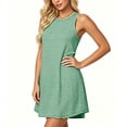 thumbnail image 6 of Favoffer Pocket Tank Dress for Women Printed Round-Neck Sleeveless Casual Lightweight Breathable Summer 2026 Daily Casual Everyday, 6 of 8