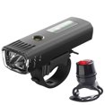 thumbnail image 1 of Luz de bicicleta USB recargable LED Faro de bicicleta Linterna Luz trasera trasera, 1 of 8