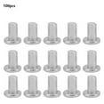 thumbnail image 4 of 100 piezas M2.5 * 3/4/5 mm Remaches de aluminio de cabeza plana Remaches sólidos avellanados (M2.5 * 4), 4 of 9