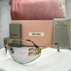 thumbnail image 3 of MIU MIU Sunglasses New MUA51S 5AK50K Authentic Gold Wrap 2025 Runway, 3 of 6