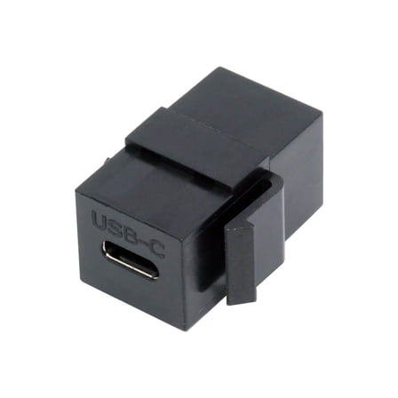 Xiwai USB2.0 USB-C Female to Type-C Female Extension Keystone Jack Coupler Adapter for Wall Plate Panel USB Cable