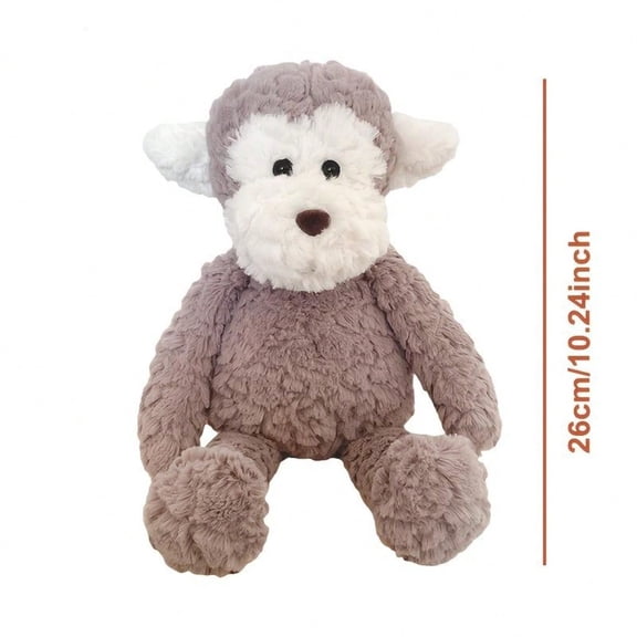 Monkey Doll Stuffed Animal, Ultra Soft Plush Toy for Kids, 1 Pack Medium