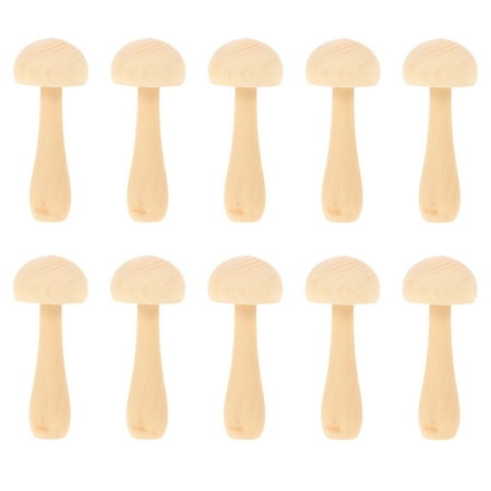 

10Pcs Creative Wood Furnishings DIY Ornaments Children s Painted Toys for Kids