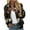 Black 03, variant on Womens Zip Up Bomber Jackets Casual Lightweight Fall Outerwear Floral Print Long Sleeve Travel Coat with Pocket (XL, Green)