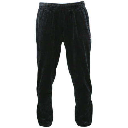 Fila Men\'s Velour Pants, Black, XL - Walmart.com