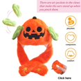 thumbnail image 2 of Saltar Con Oreja Móvil, Luz Led Integrada, Sombrero De Monstruo De Calabaza De Peluche, Juguetes De Peluche Brillantes Led Para Halloween, Cosplay De Pascua, Navidad Yuarrent HA046207-03, 2 of 6