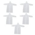 thumbnail image 2 of Imperméable, 5pcs Imperméable à Capuche Épaissi Veste de Pluie Poncho de Pluie Design Exquis, 2 of 12