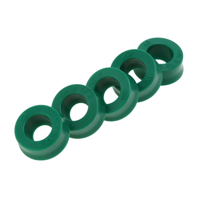 Anillo de sello de aceite universal Unique Bargains Sello de labio UN 6x12x5mm Alta presión TPU Verde 5 Pcs