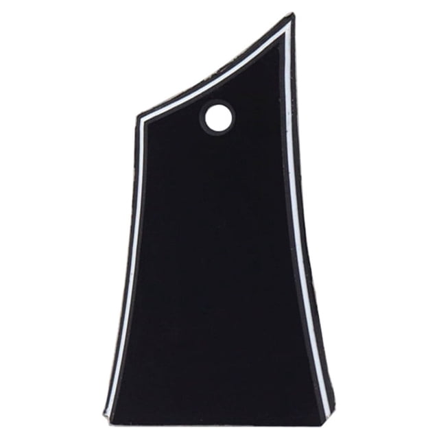 Toystoory 5 piezas de placa de instrumento de cubierta de barra de armadura ligera de alta resistencia conveniente placa de barra práctica con tornillos Artesanía Negro/Brillante Toystoory HA063977-04