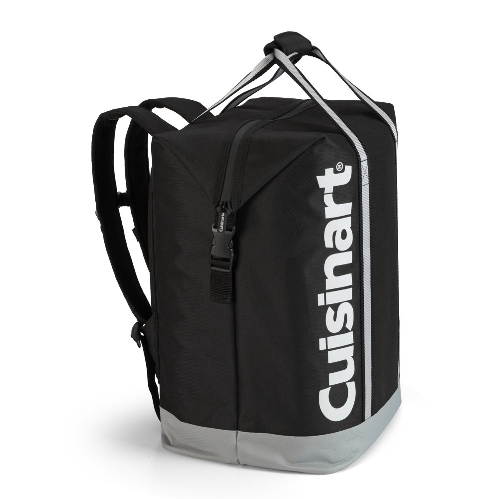 Cuisinart Large Backpack Cooler, Black, Holds up to 6012oz cans