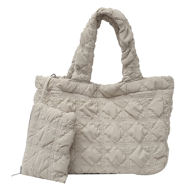 Bolso Celosía Diamantes para Mujer Tela Oxford Con Juego Embrague A