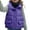 Purple, variant on LIaqionyy Kids Puffer Vest Winter Zip up Warm Coat Lightweight Sleeveless Jacket Outwear for Boys Girls