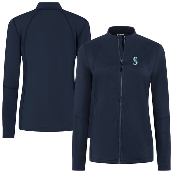 Women's Levelwear Navy Seattle Mariners Mesa Insignia 2.0 Full-Zip Jacket