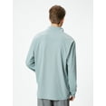thumbnail image 4 of Half Zipper High Neck Sport Sweat, 4 of 6