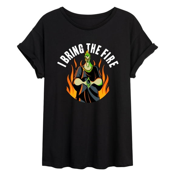 Disney Villains - Hades I Bring The Fire - Women's Oversized T-Shirt